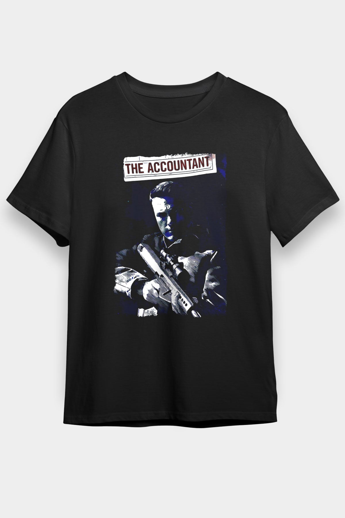 Muhasebeci Siyah Unisex Tişört T-Shirt - TişörtFabrikası