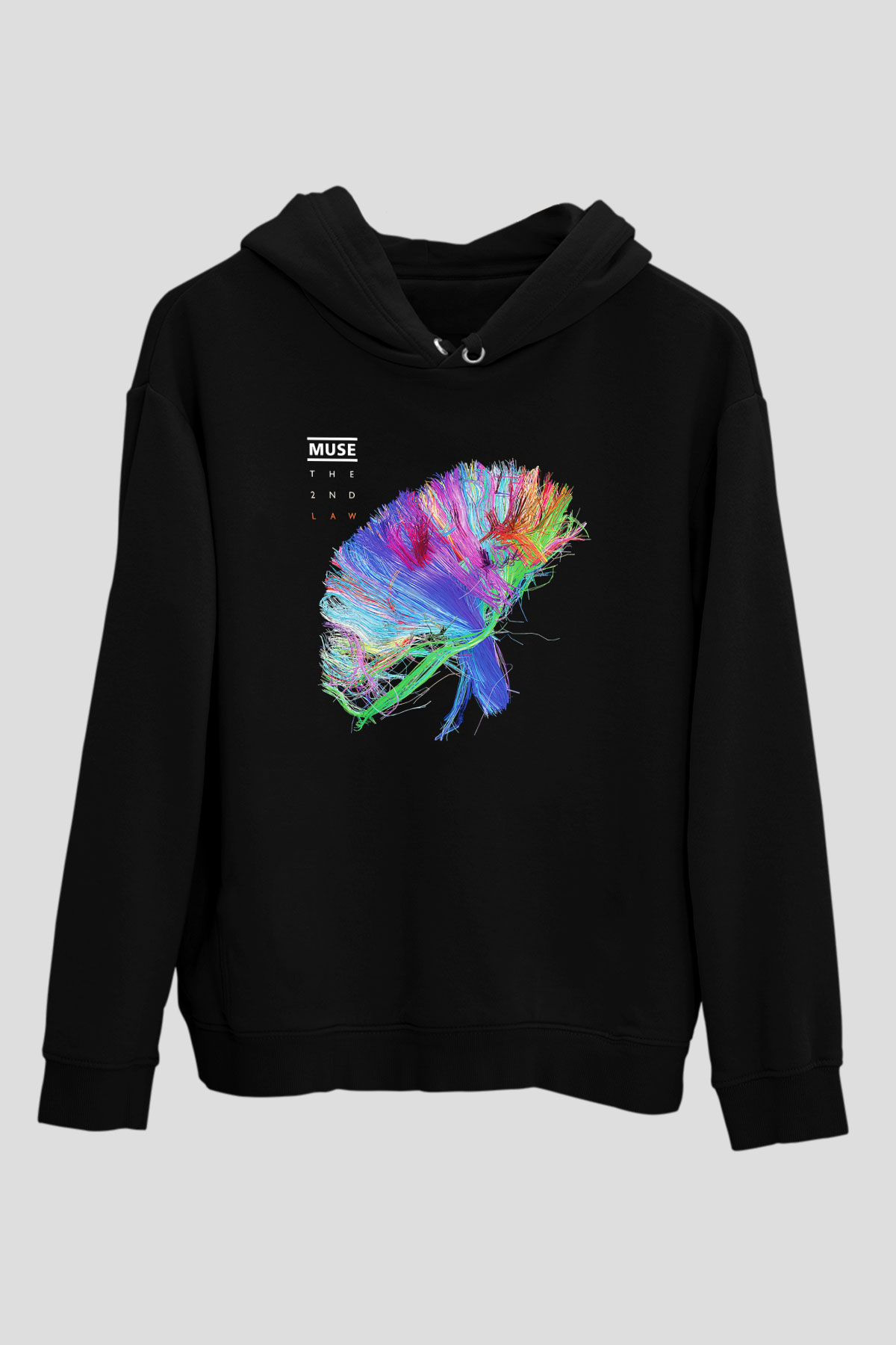 Muse Siyah Unisex Hoodie