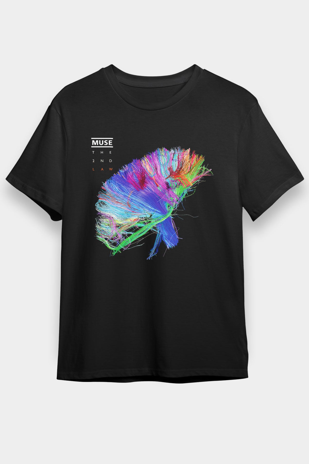 Muse Siyah Unisex Tişört T-Shirt - TişörtFabrikası