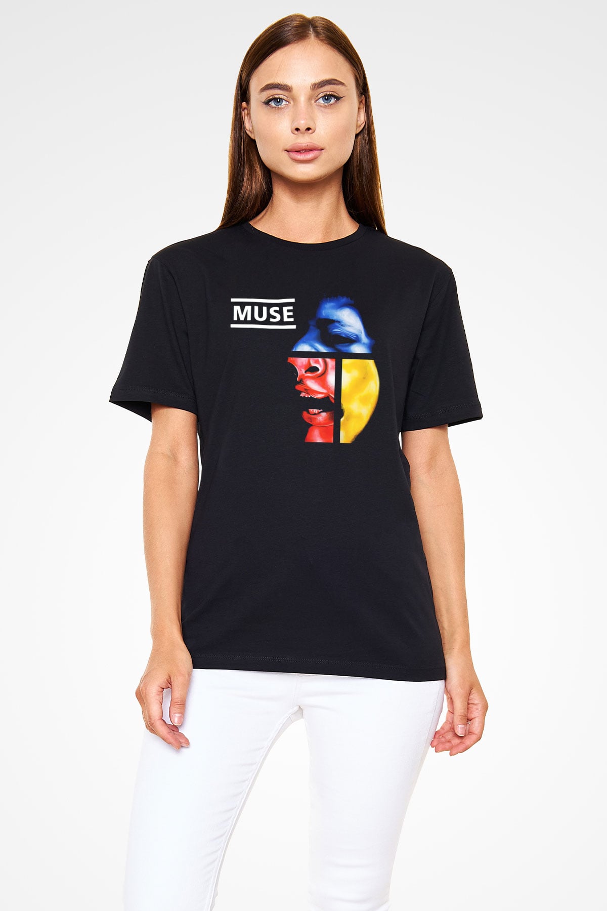 Muse Siyah Unisex Tişört T-Shirt - TişörtFabrikası