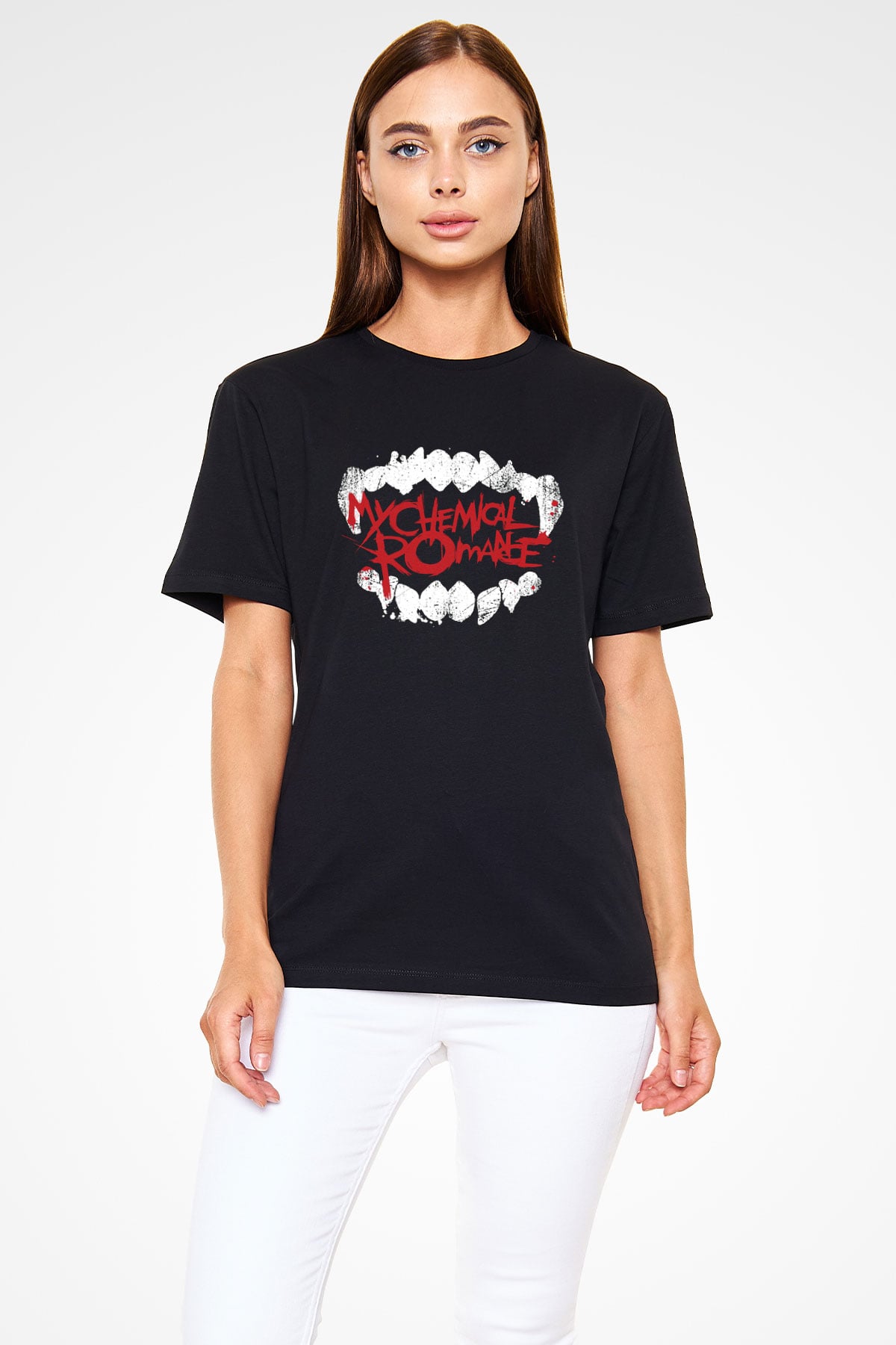 My Chemical Romance Siyah Unisex Tişört T-Shirt - TişörtFabrikası