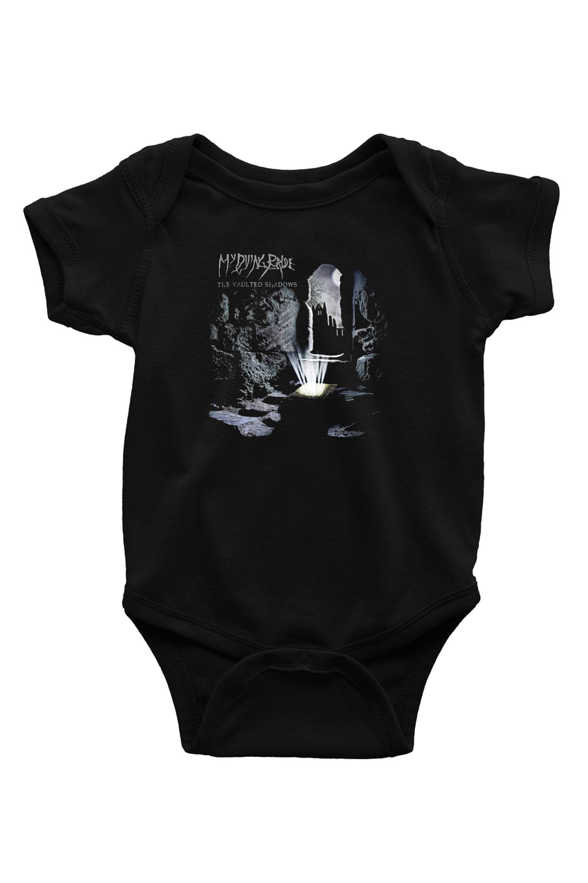 My Dying Bride Baskılı Unisex Siyah Bebek Body - Zıbın