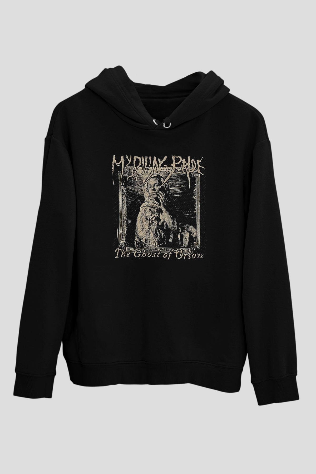 My Dying Bride Baskılı Unisex Siyah Kapüşonlu Sweatshirt