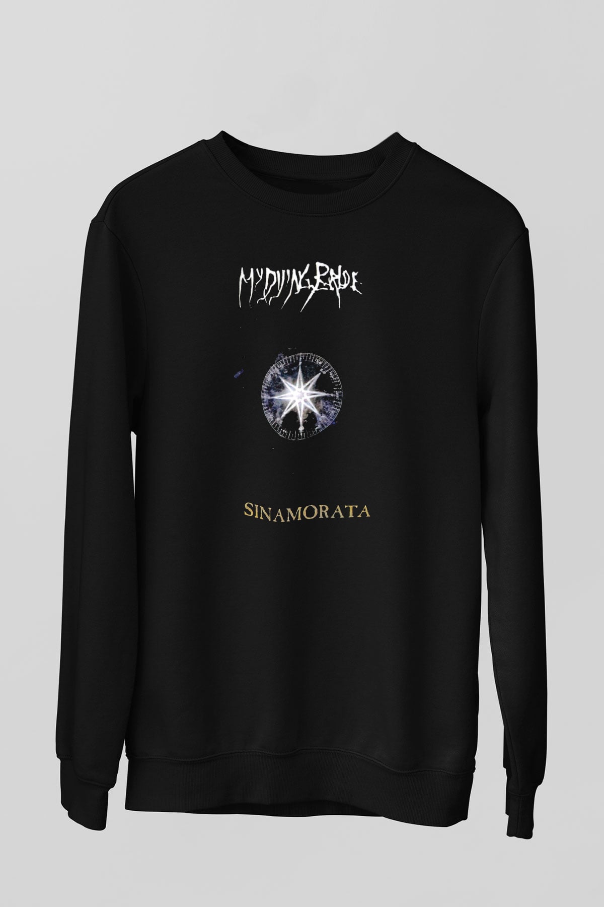 My Dying Bride Baskılı Unisex Siyah Sweatshirt