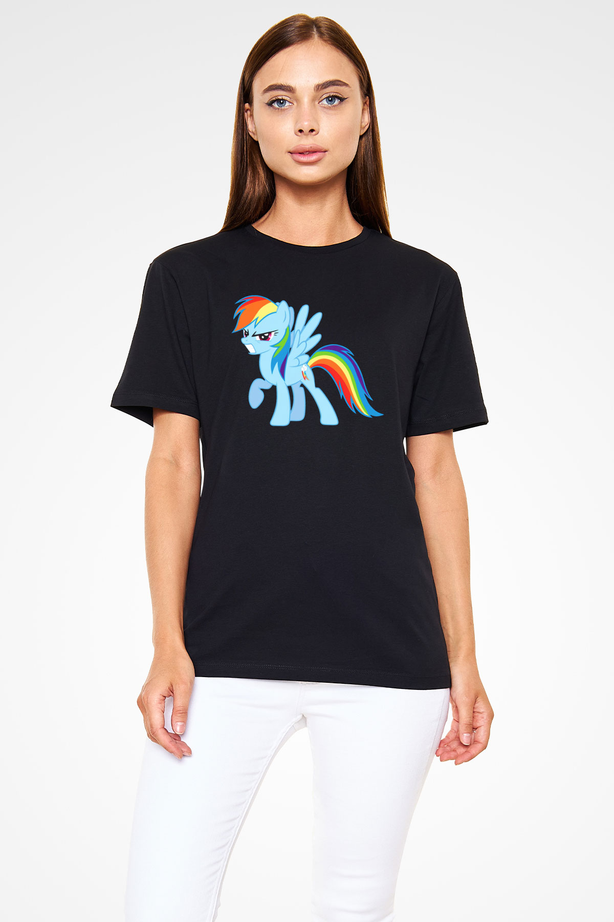 My Little Pony Siyah Unisex Tişört