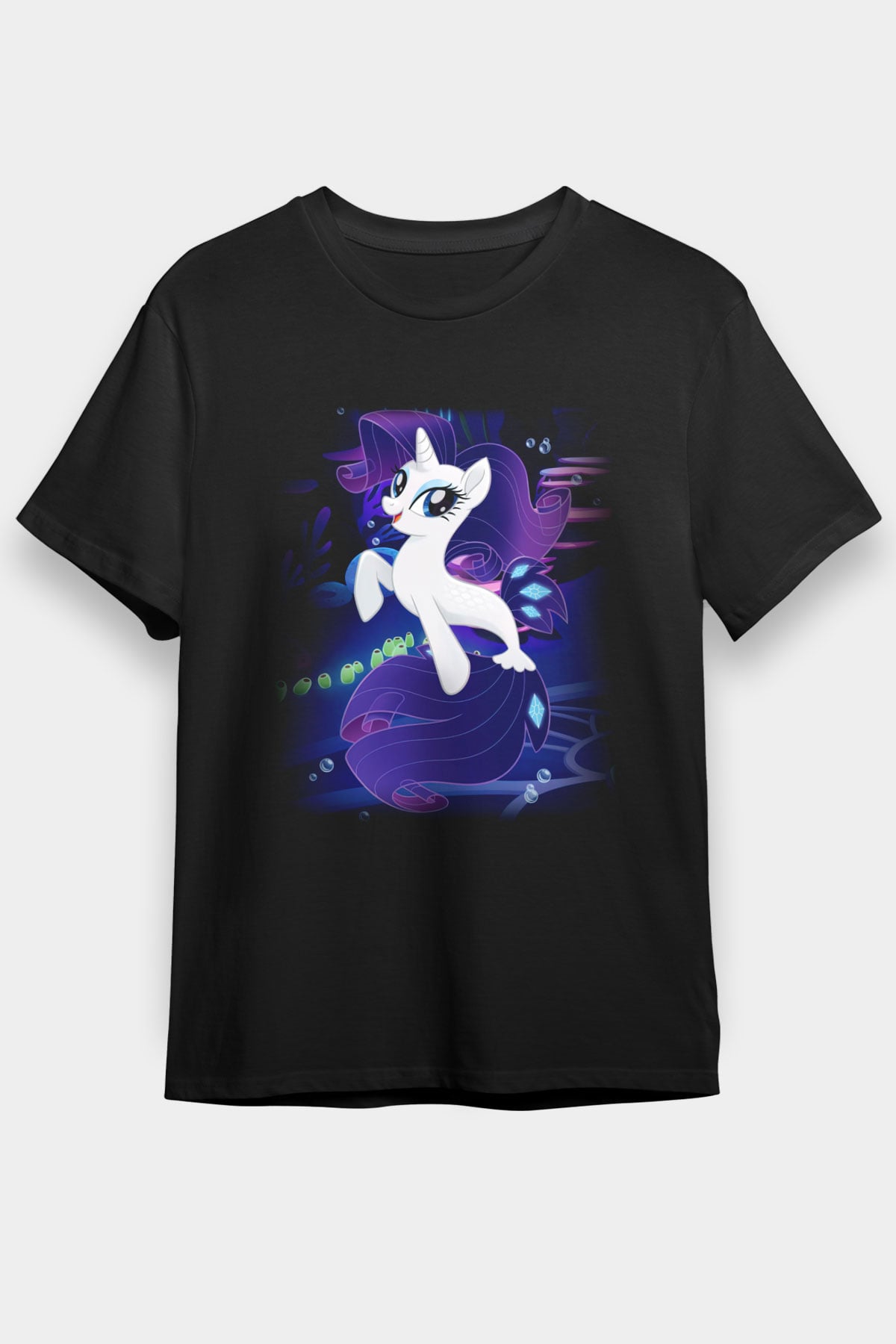 My Little Pony Siyah Unisex Tişört