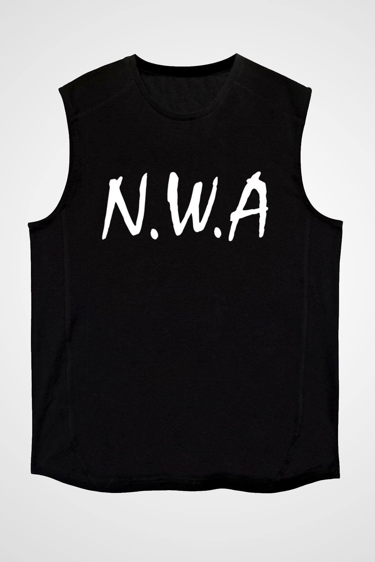 N.W.A Siyah Unisex Kolsuz Tişört
