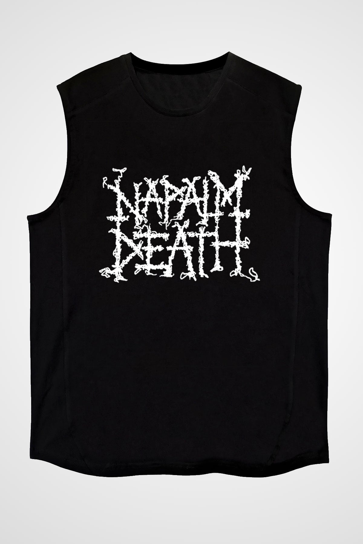 Napalm Death Siyah Unisex Kolsuz Tişört
