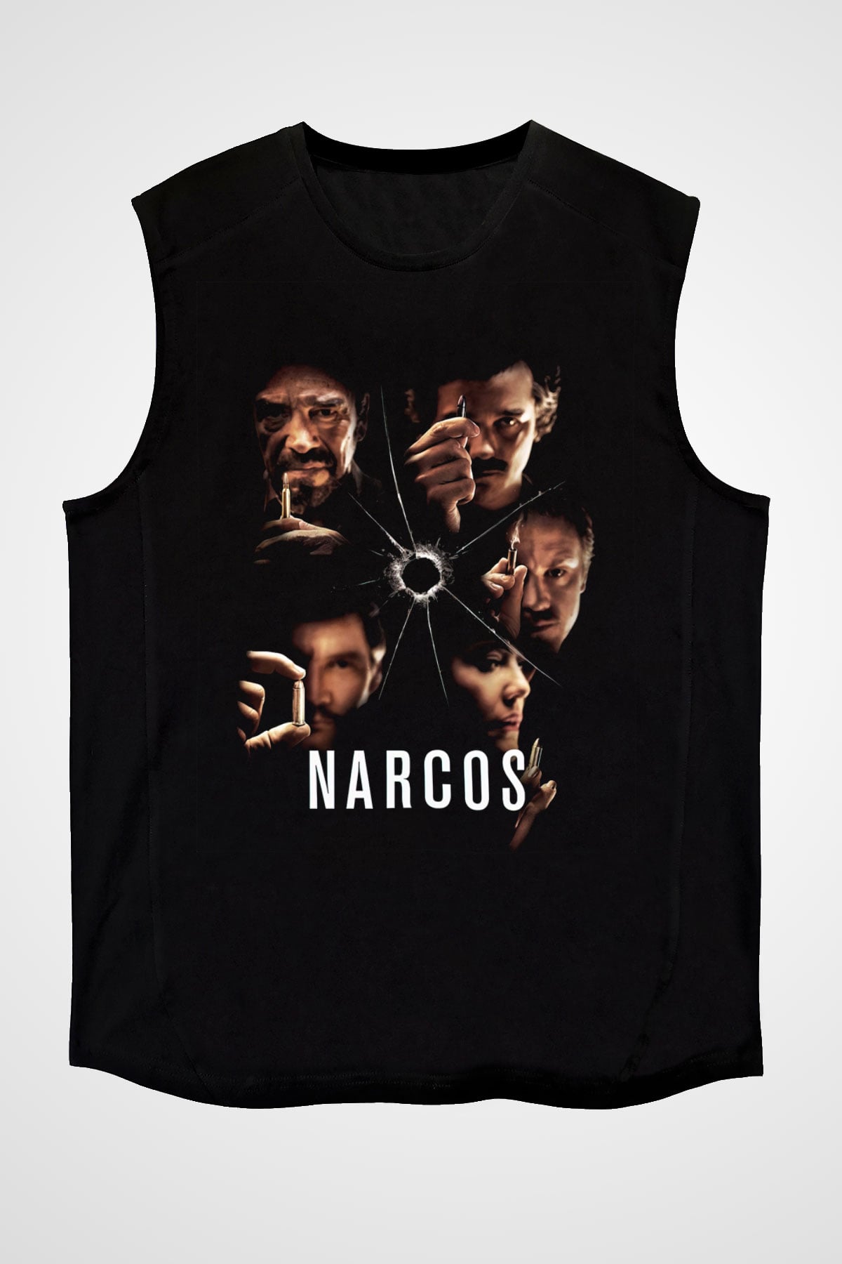 Narcos Pablo Escobar Siyah Unisex Kolsuz Tişört