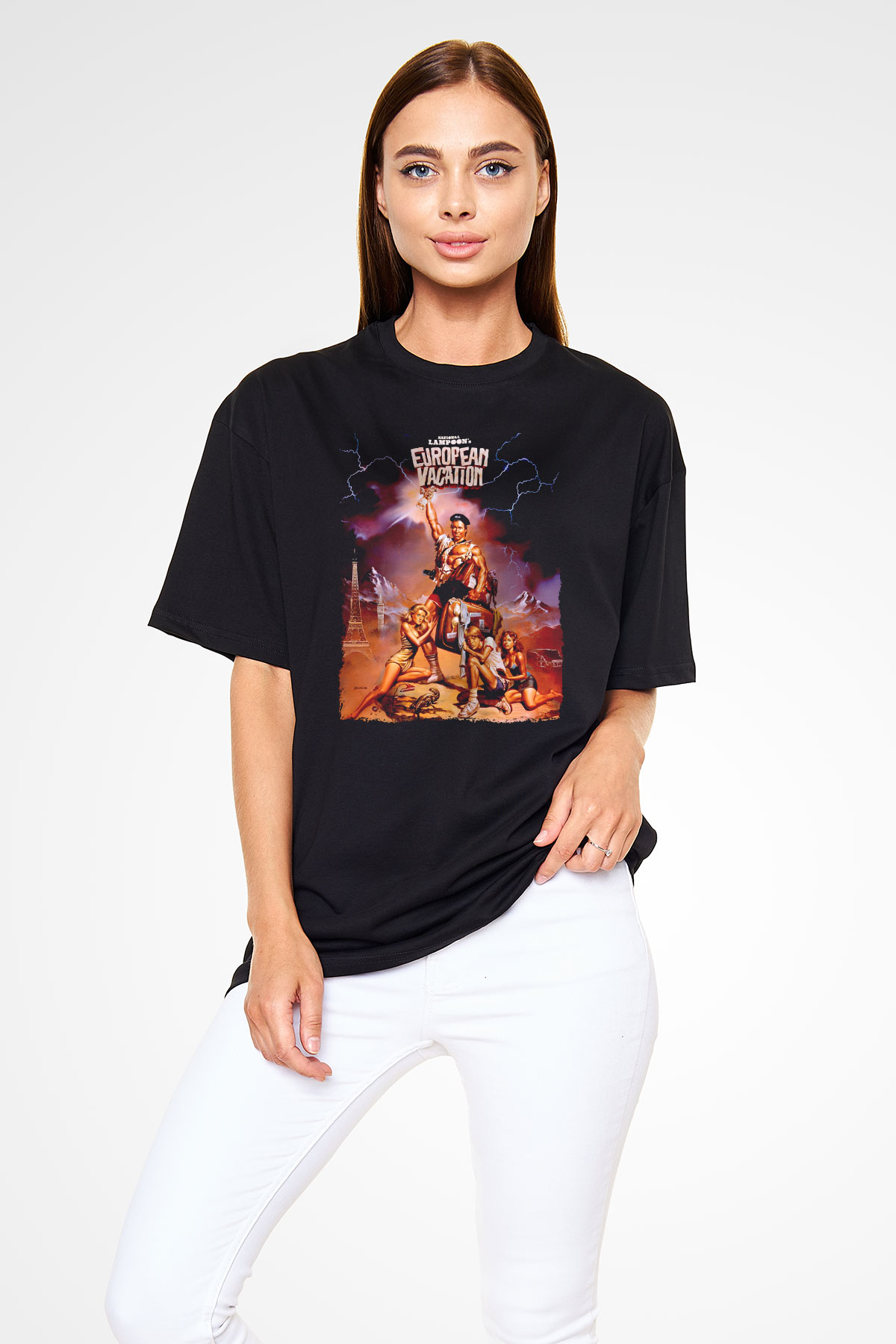 National Lampoons Vacation Siyah Unisex Tişört