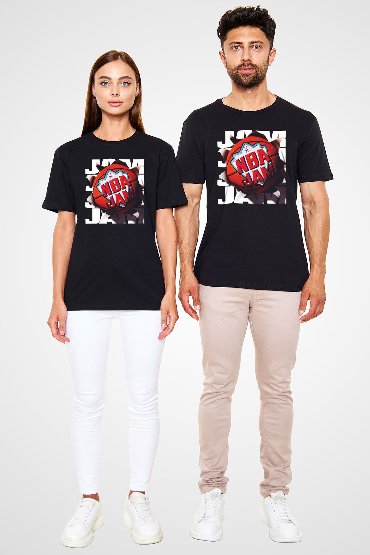 NBA Jam Siyah Unisex Tişört T-Shirt