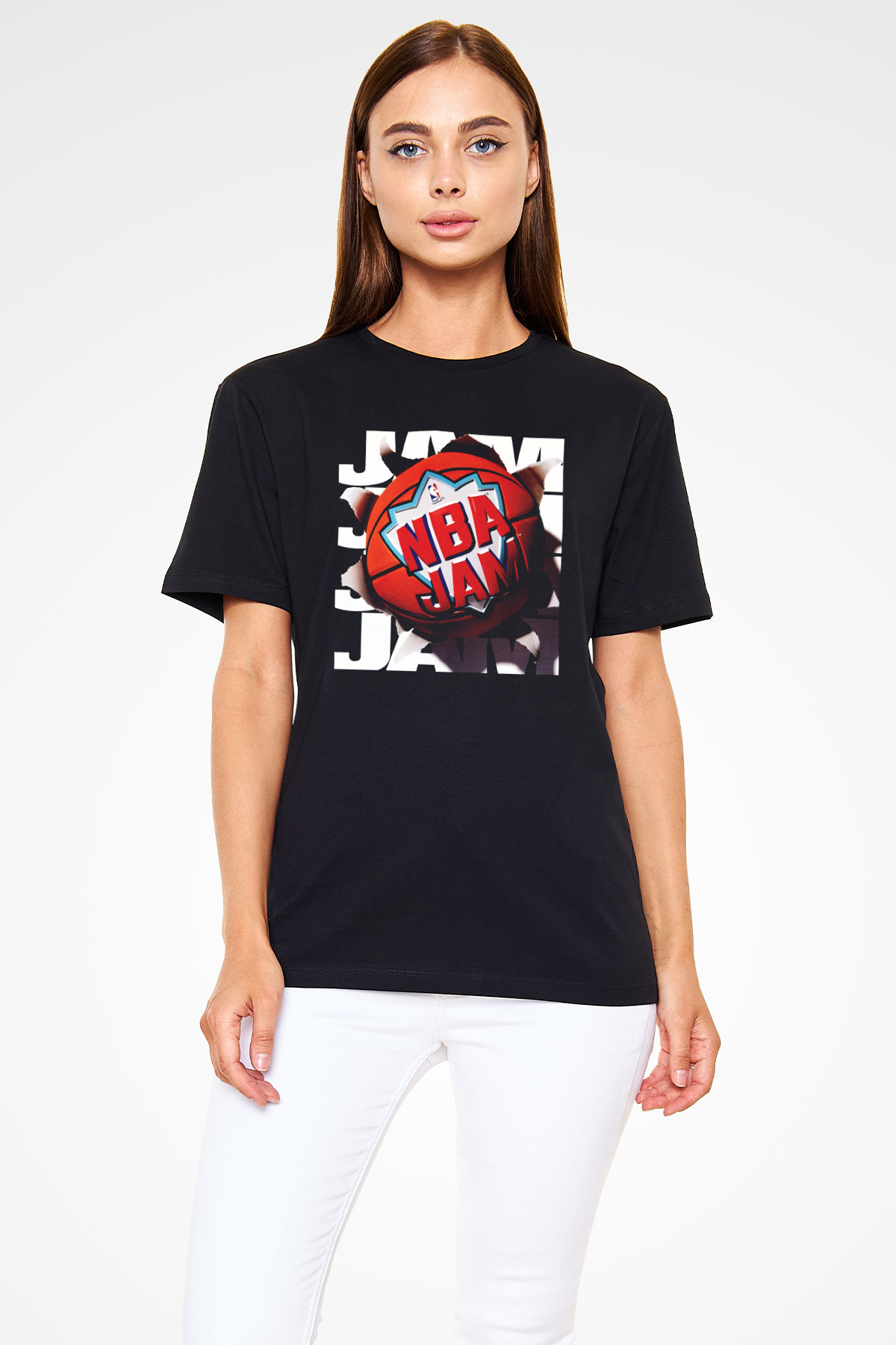NBA Jam Siyah Unisex Tişört T-Shirt