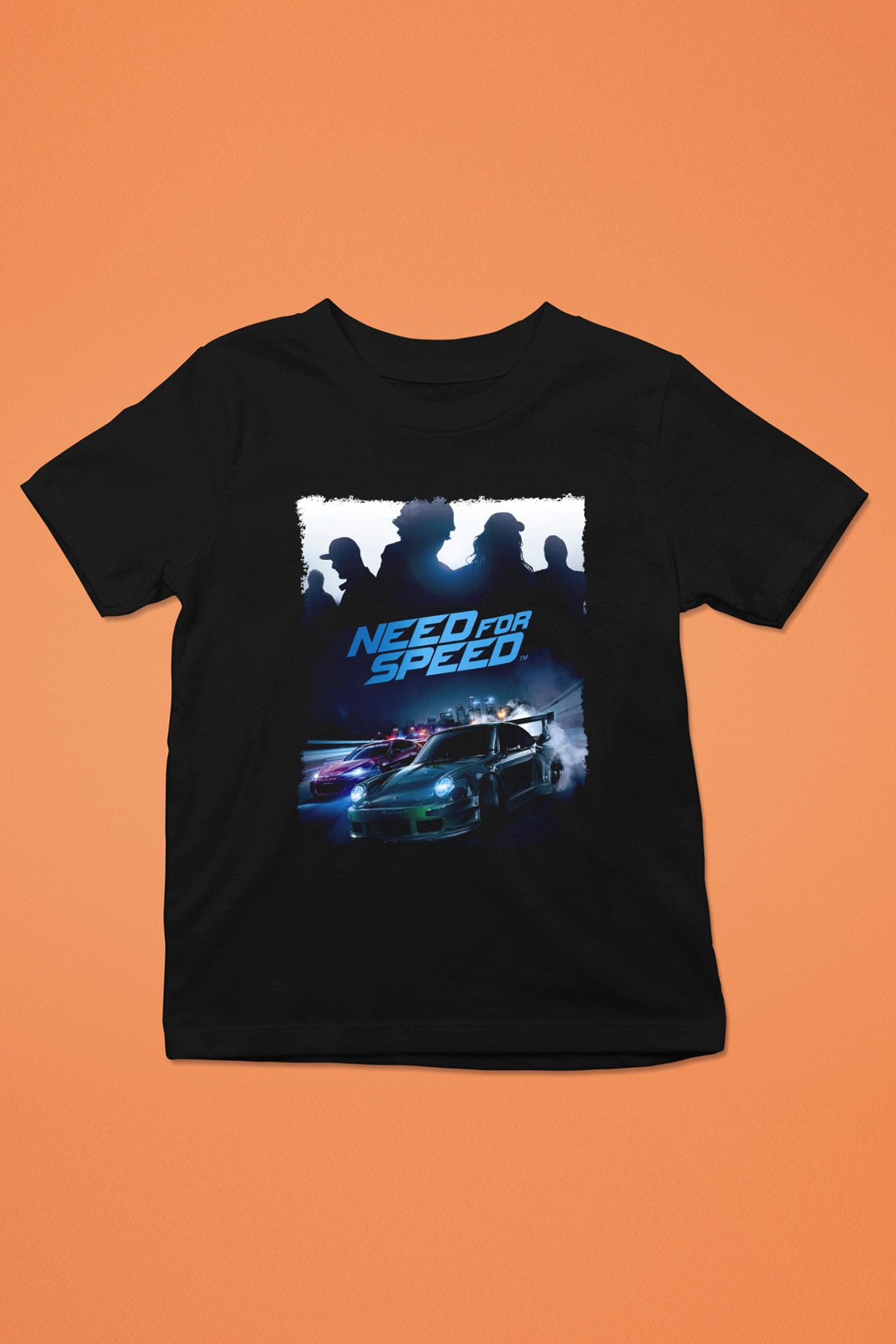 Need for Speed Siyah Unisex Çocuk Tişört