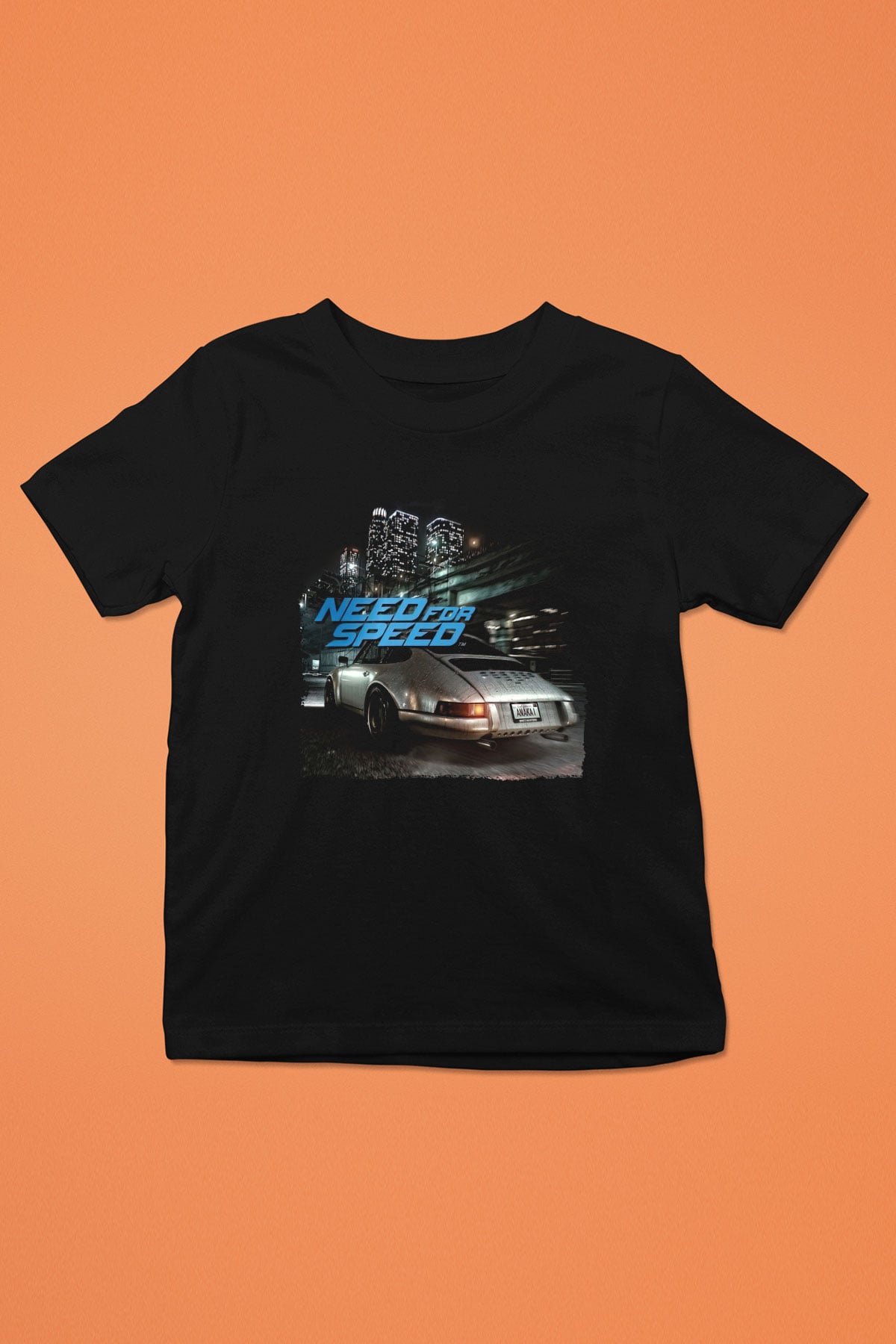 Need for Speed Siyah Unisex Çocuk Tişört