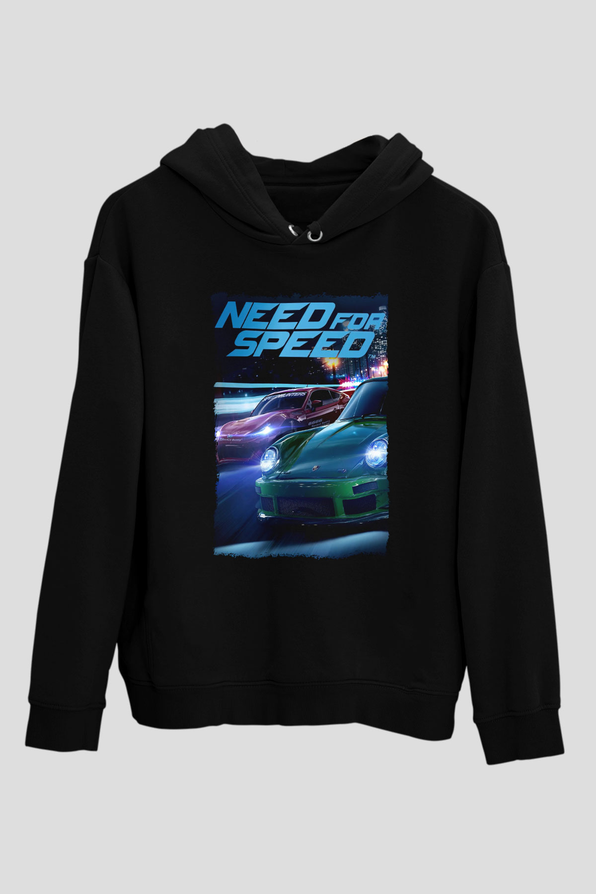 Need for Speed Siyah Unisex Hoodie