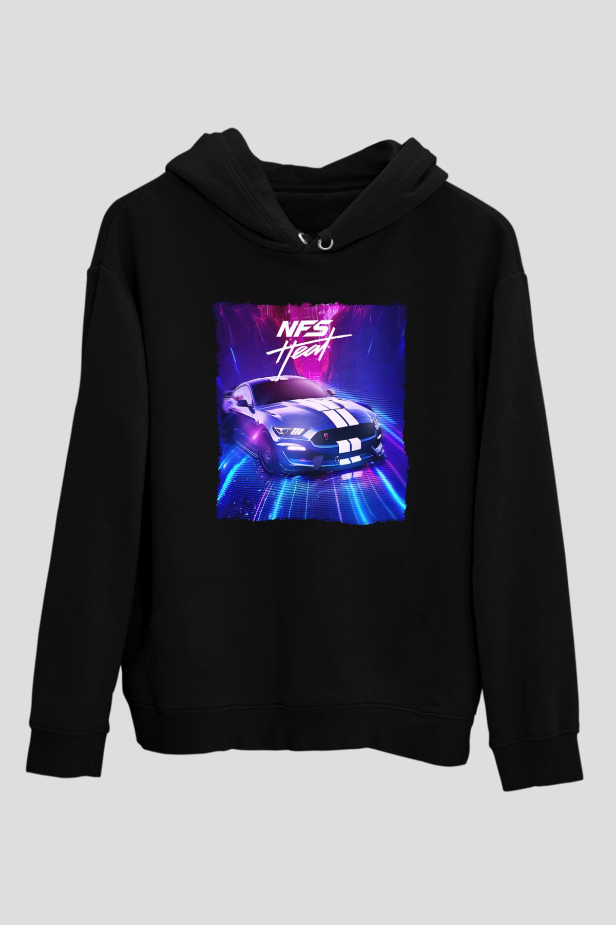 Need for Speed Siyah Unisex Hoodie