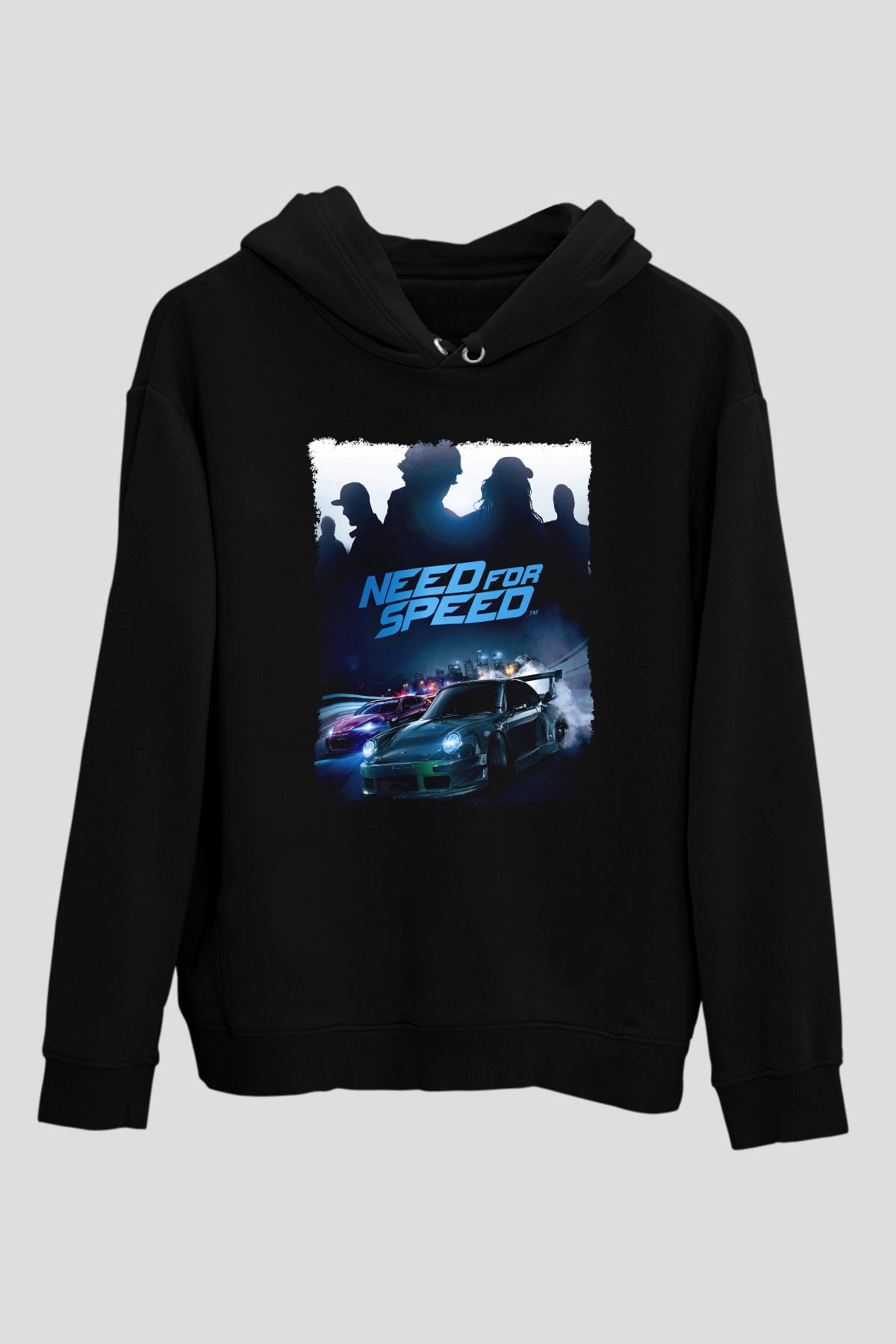Need for Speed Siyah Unisex Hoodie