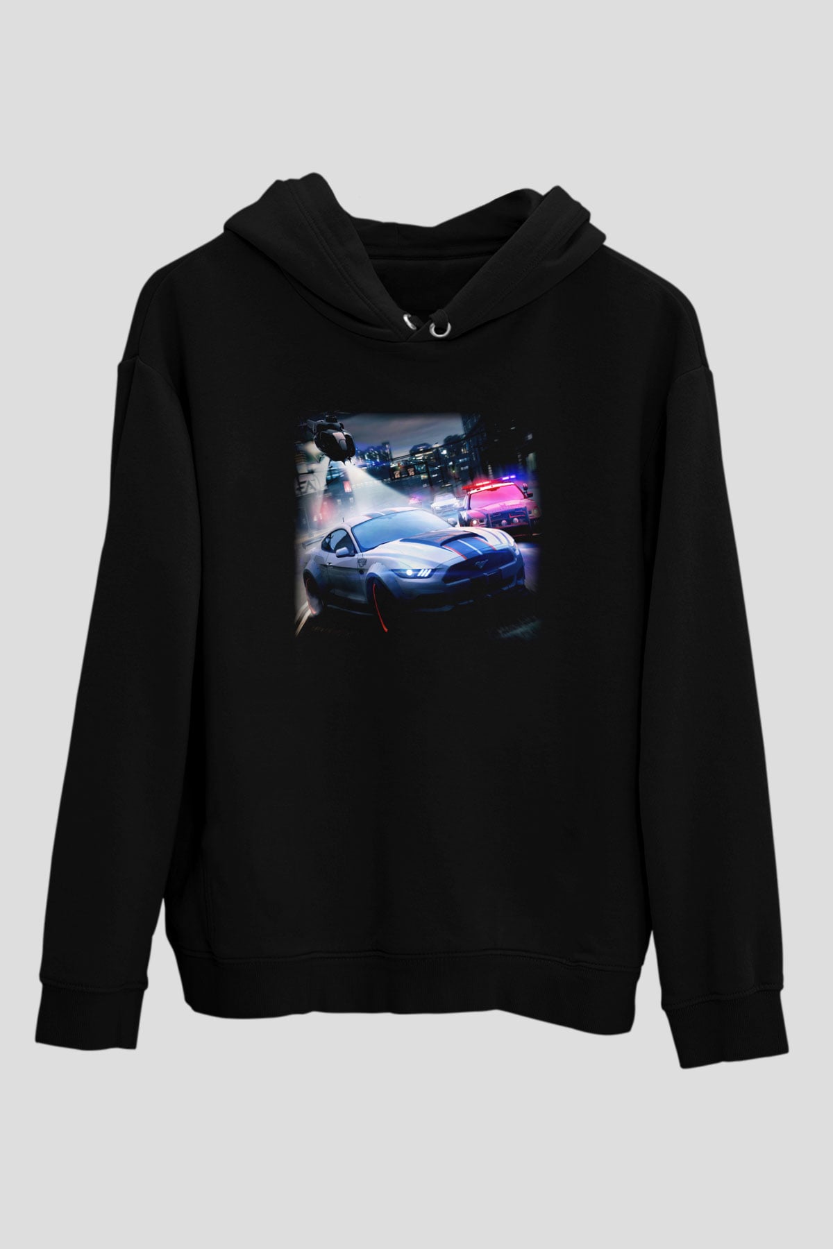 Need for Speed Siyah Unisex Hoodie