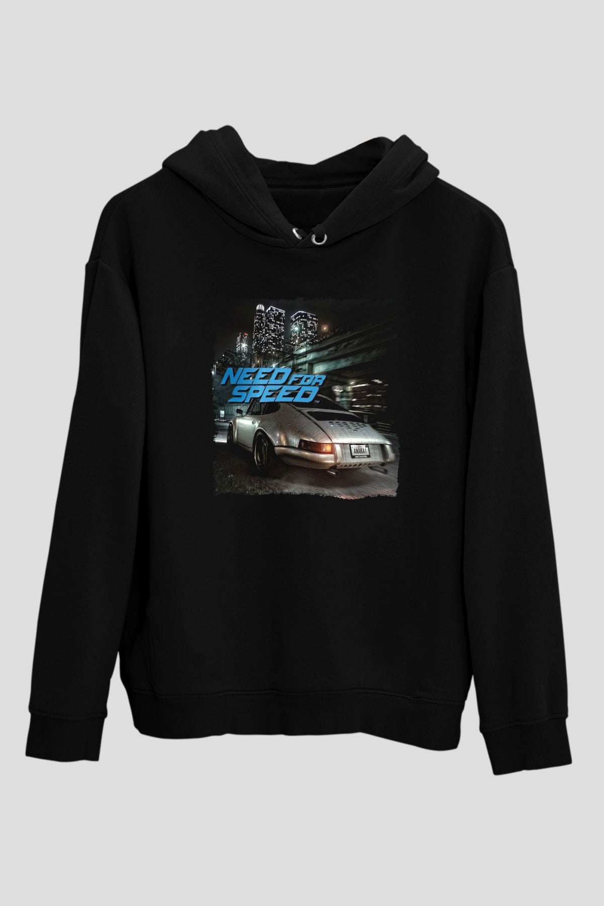 Need for Speed Siyah Unisex Hoodie
