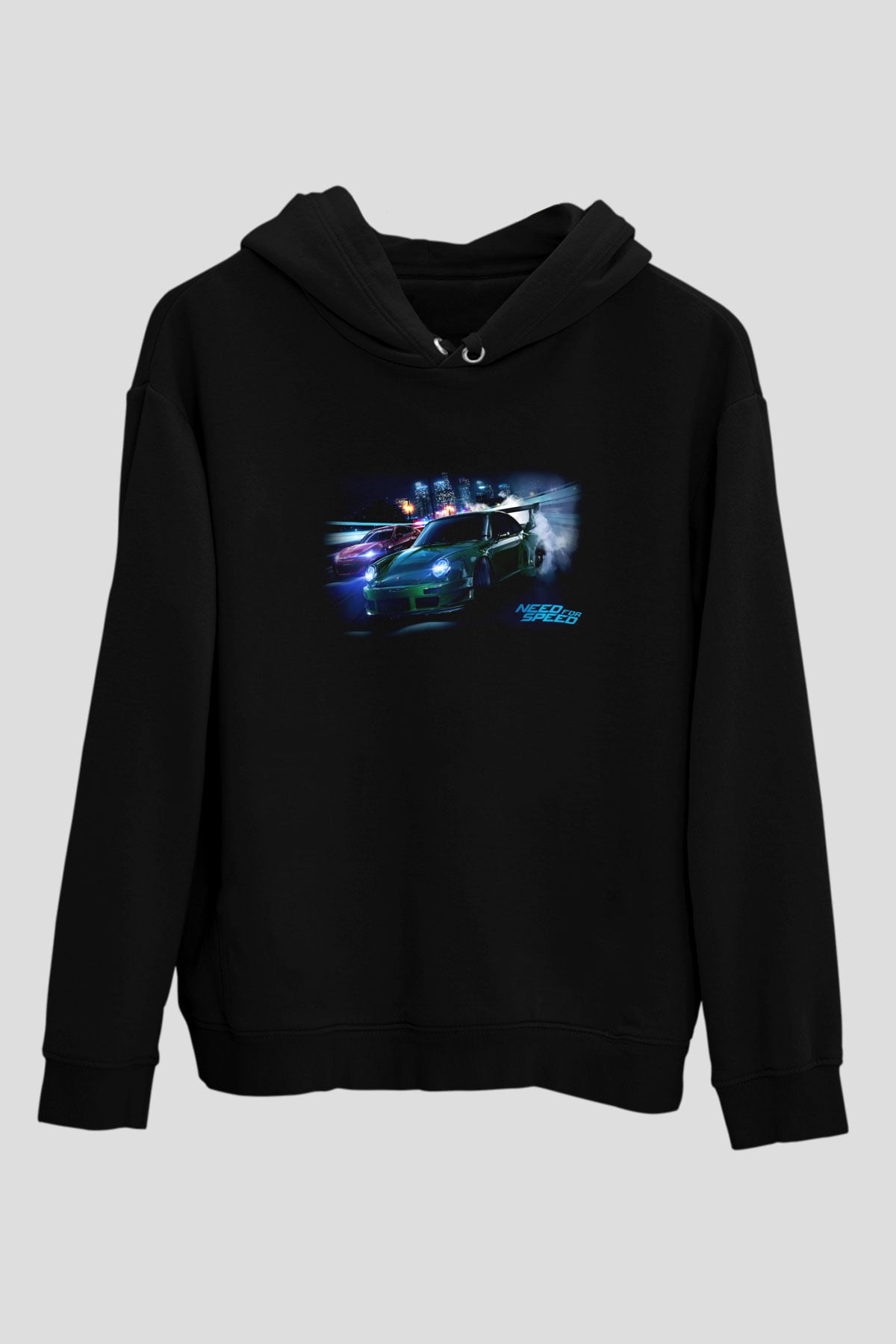 Need for Speed Siyah Unisex Hoodie