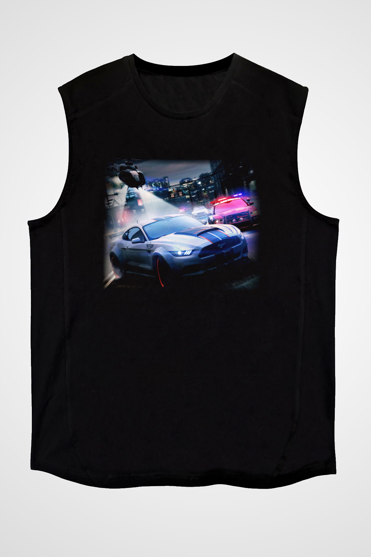 Need for Speed Siyah Unisex Kolsuz Tişört