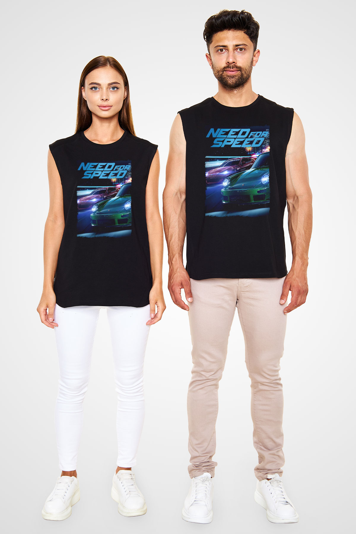Need for Speed Siyah Unisex Kolsuz Tişört