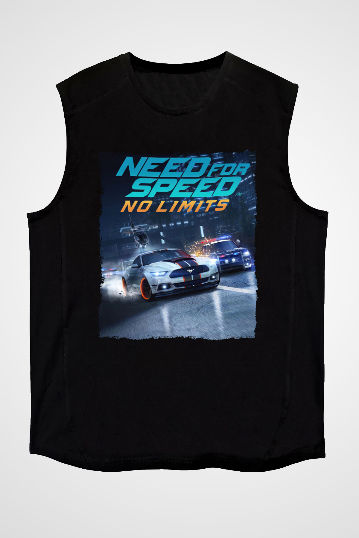 Need for Speed Siyah Unisex Kolsuz Tişört
