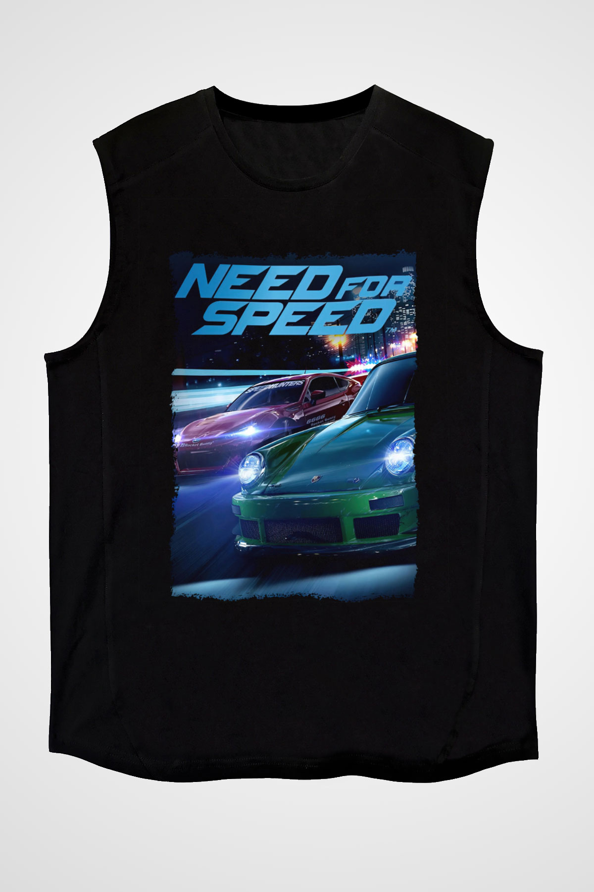 Need for Speed Siyah Unisex Kolsuz Tişört