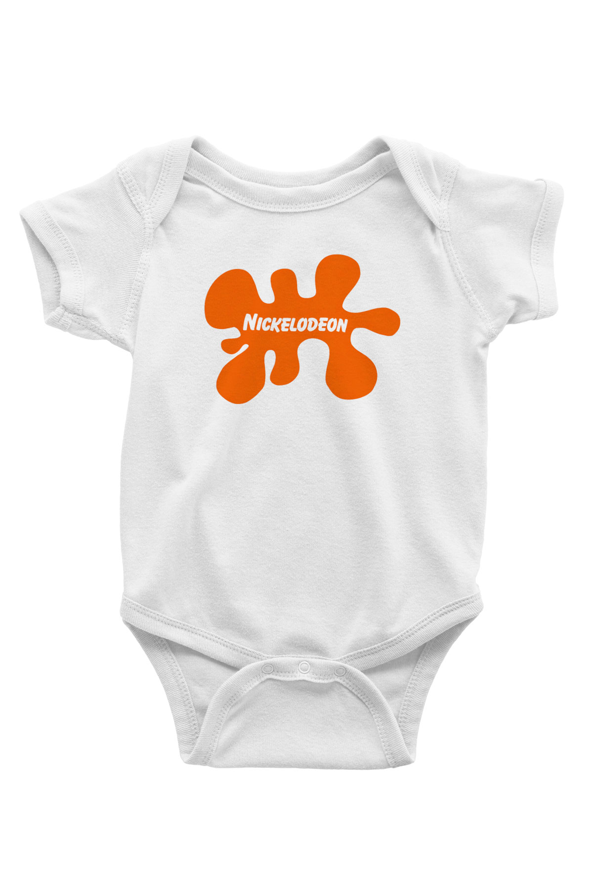 Nickelodeon Beyaz Bebek Body - Zıbın