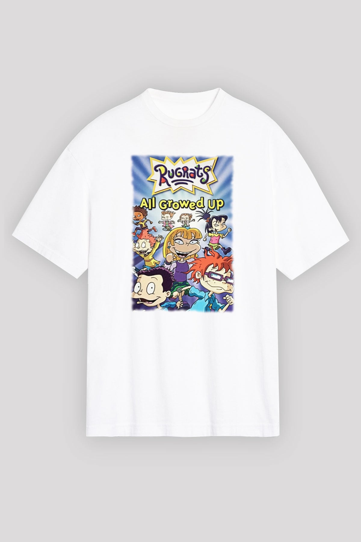 Nickelodeon Beyaz Unisex Tişört T-Shirt
