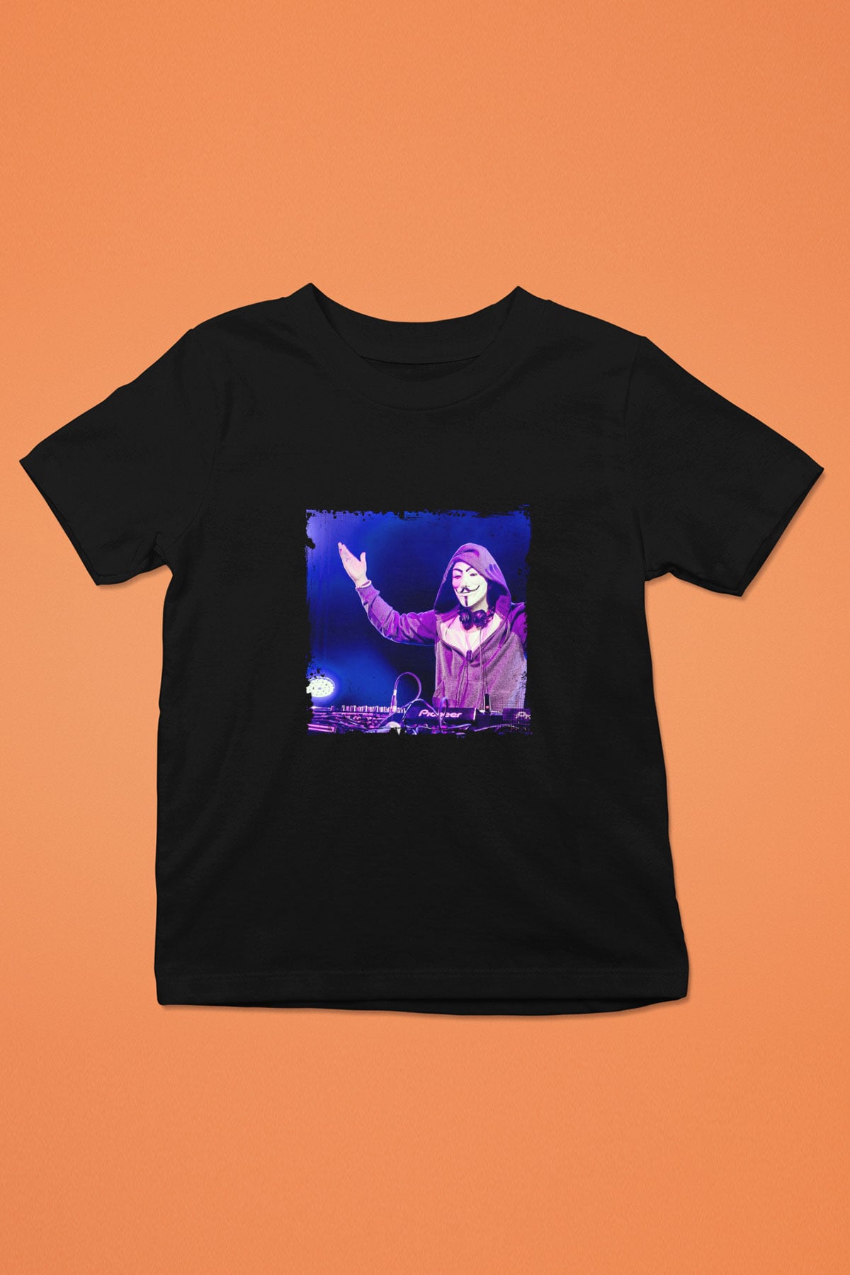 Nicky Romero Baskılı Unisex Siyah Çocuk Tişört