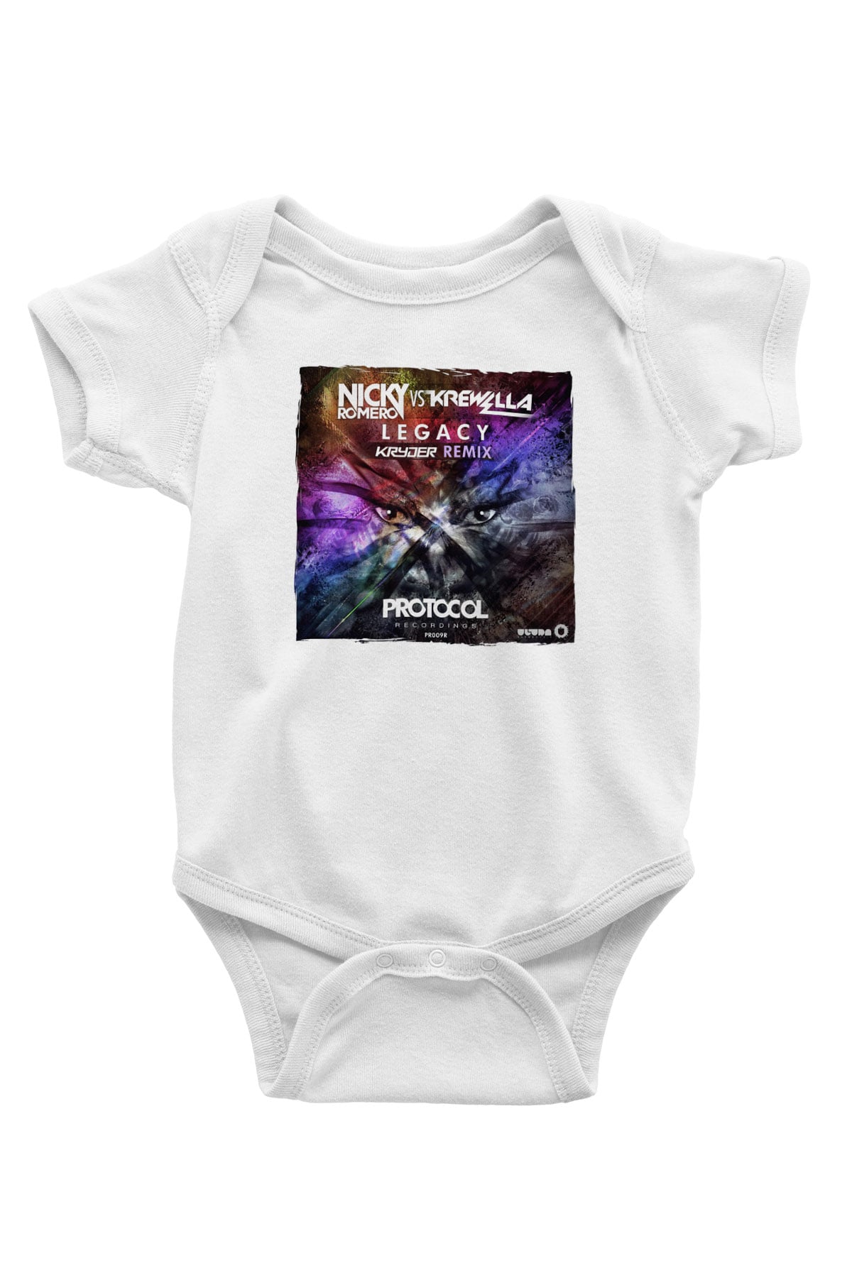 Nicky Romero Beyaz Bebek Body - Zıbın