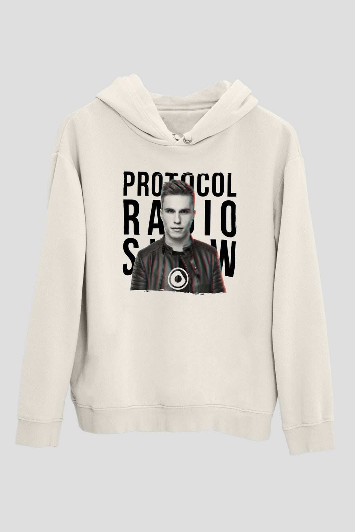 Nicky Romero Beyaz Unisex Kapüşonlu Sweatshirt