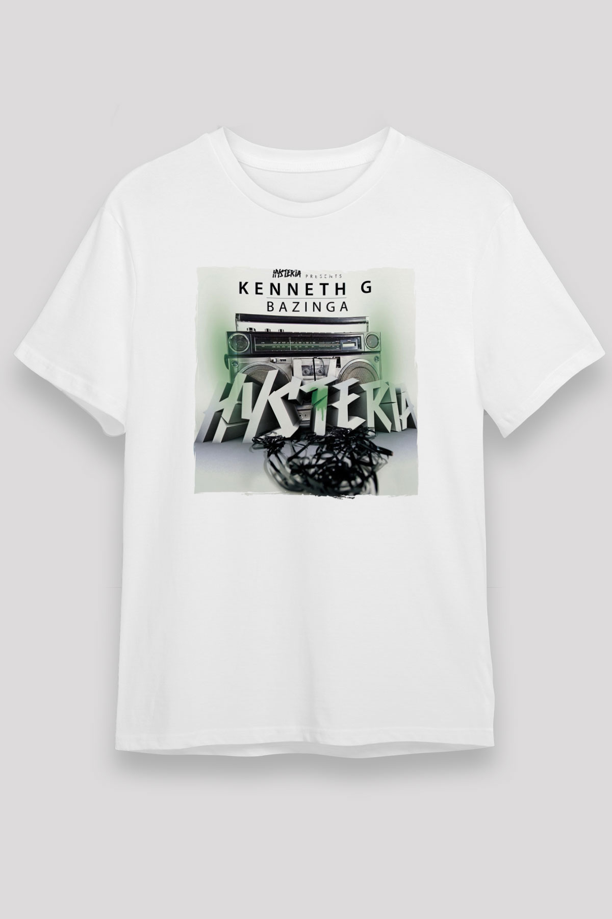 Nicky Romero Beyaz Unisex Tişört T-Shirt - TişörtFabrikası