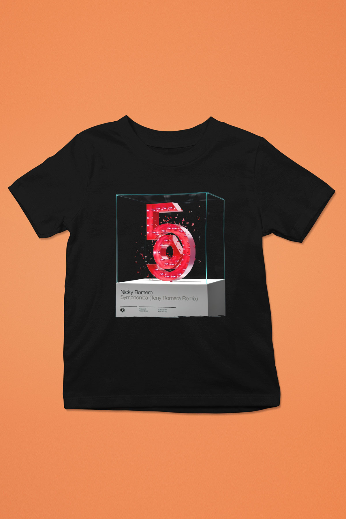 Nicky Romero Siyah Unisex Çocuk Tişört
