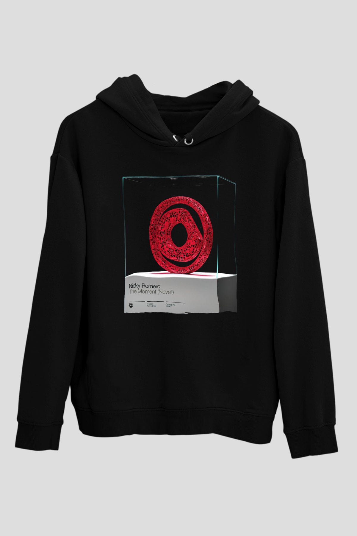 Nicky Romero Siyah Unisex Kapüşonlu Sweatshirt