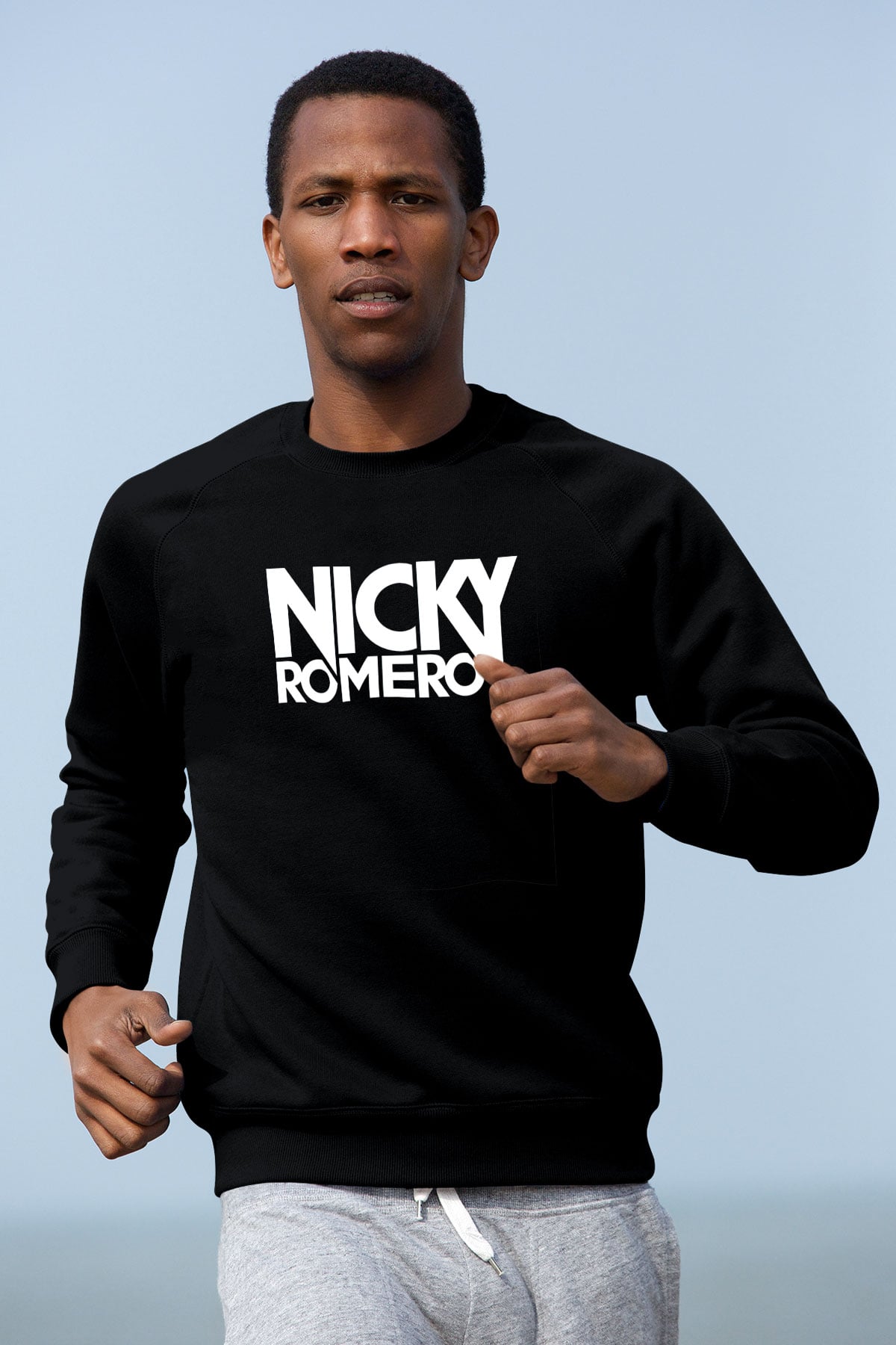 Nicky Romero Siyah Unisex Sweatshirt