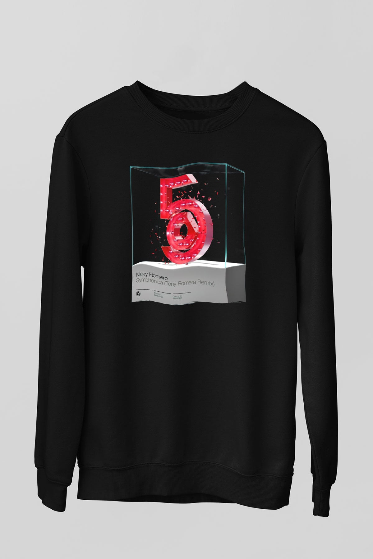 Nicky Romero Siyah Unisex Sweatshirt
