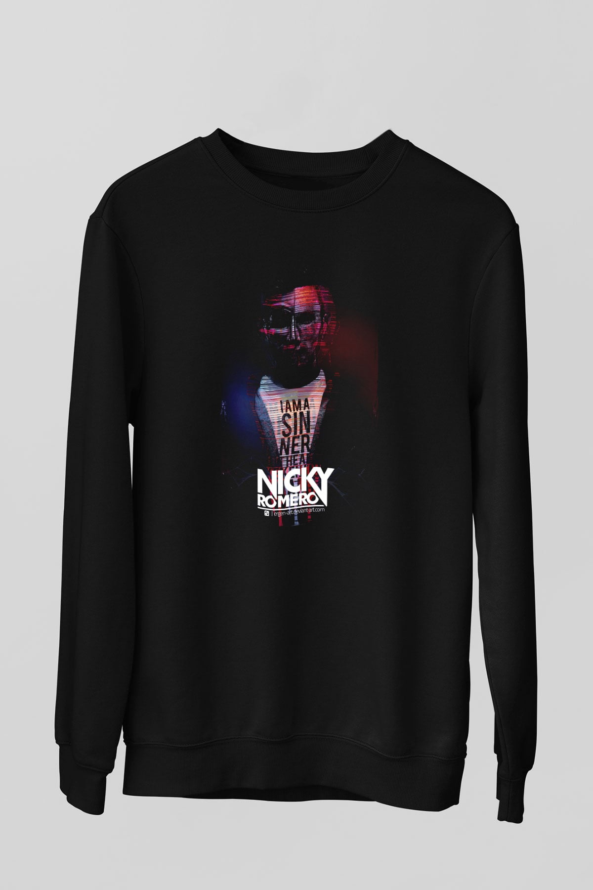 Nicky Romero Siyah Unisex Sweatshirt