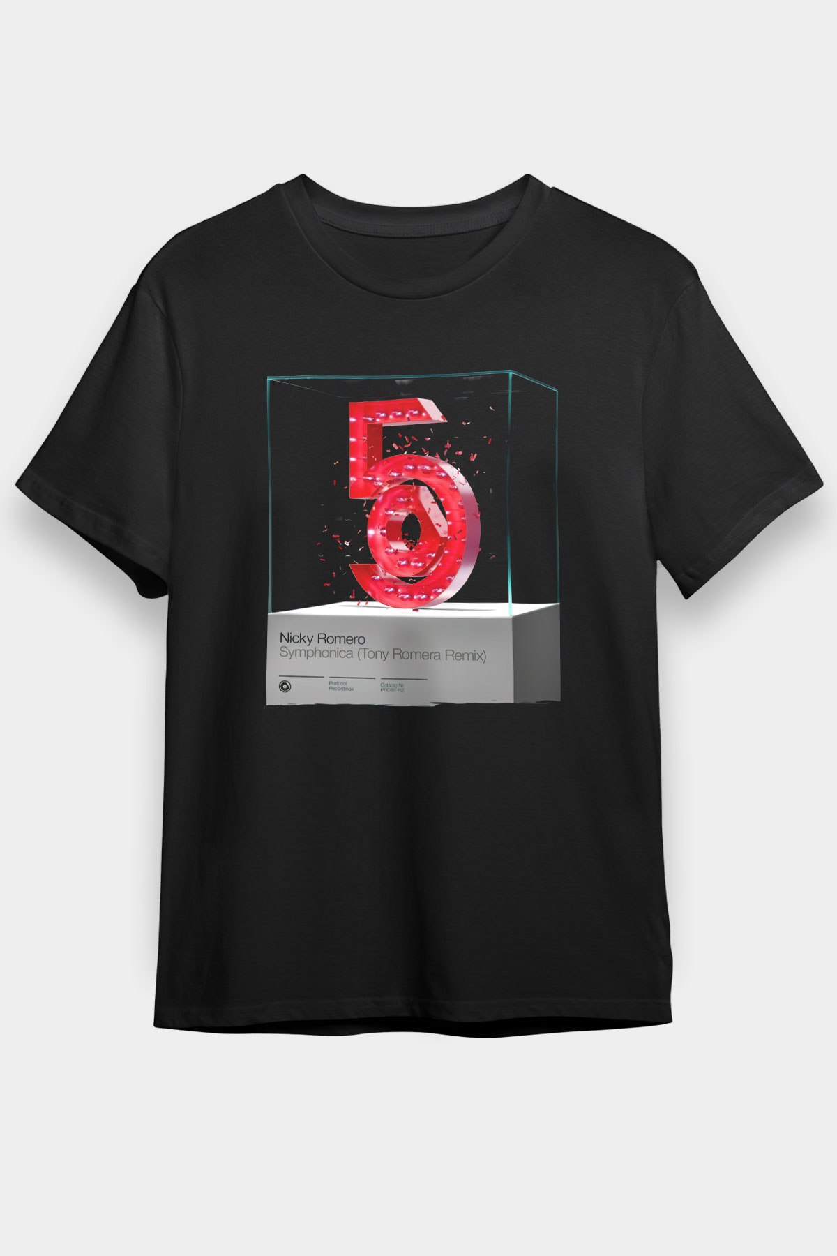 Nicky Romero Siyah Unisex Tişört T-Shirt - TişörtFabrikası