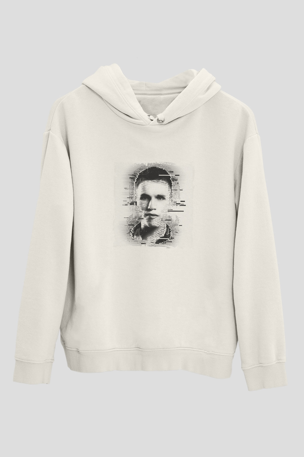 Nicky RomeroBaskılı Beyaz Hoodie