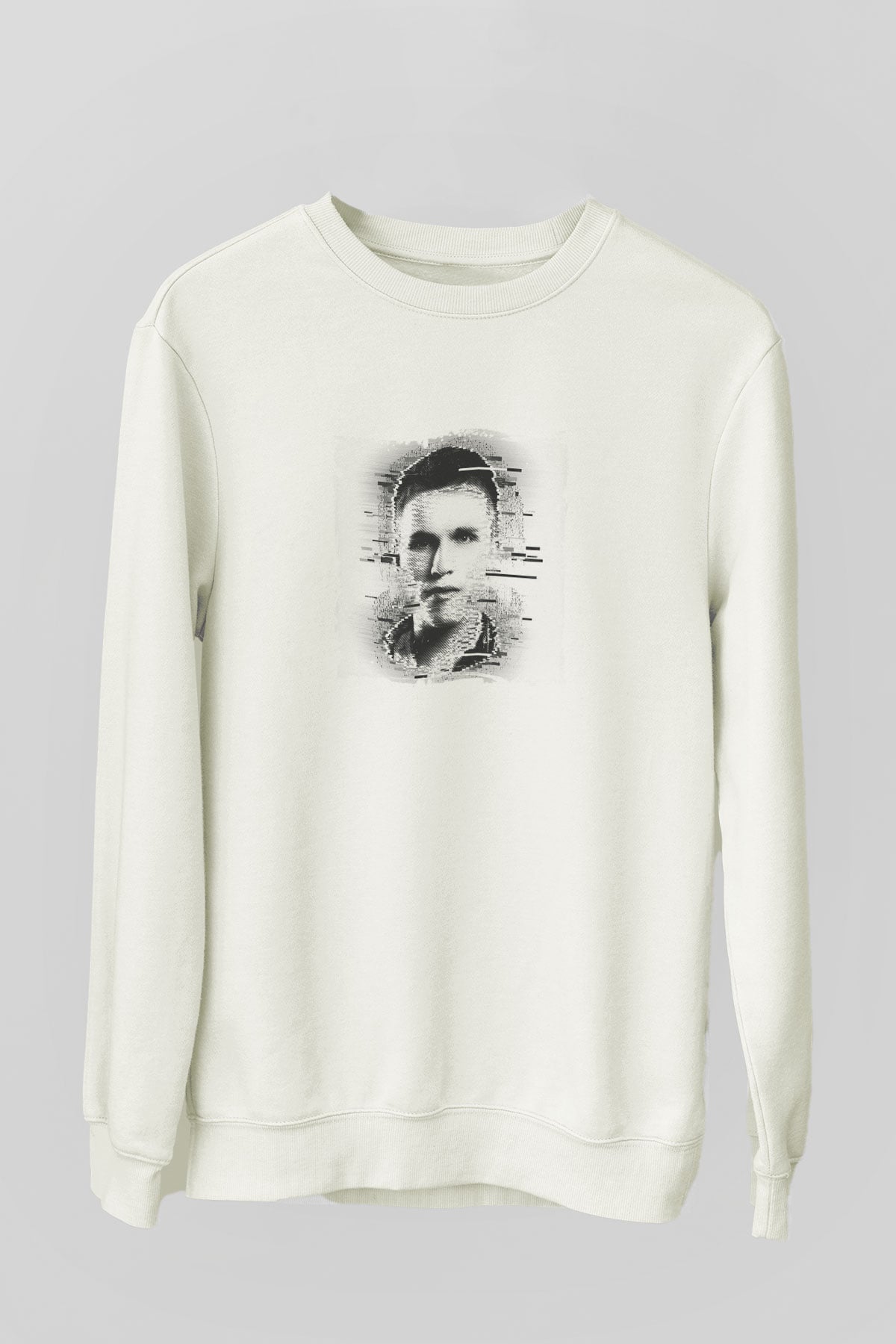 Nicky RomeroBaskılı Beyaz Sweatshirt
