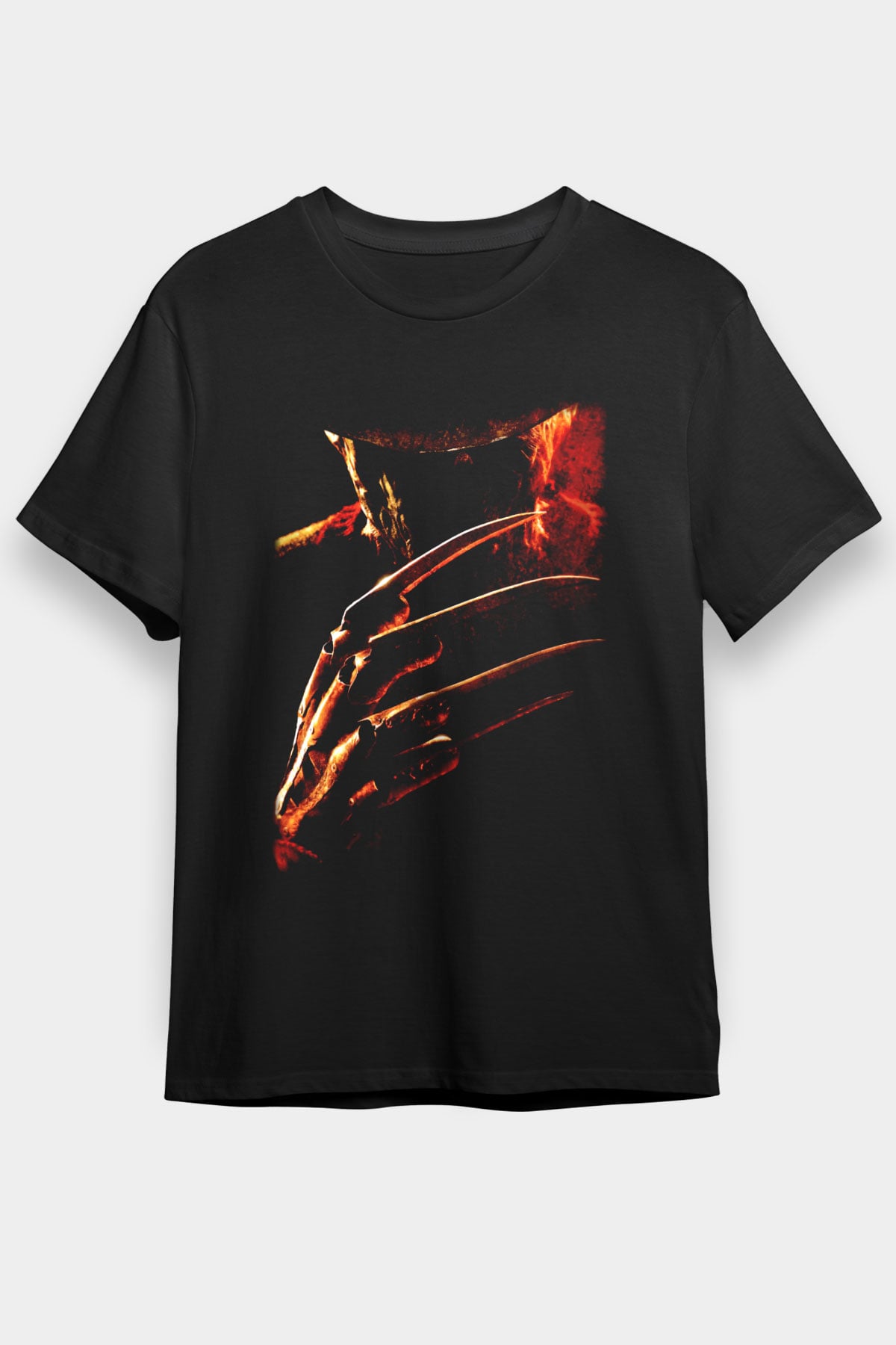 Nightmare on Elm Street Elm Sokağı Siyah Unisex Tişört
