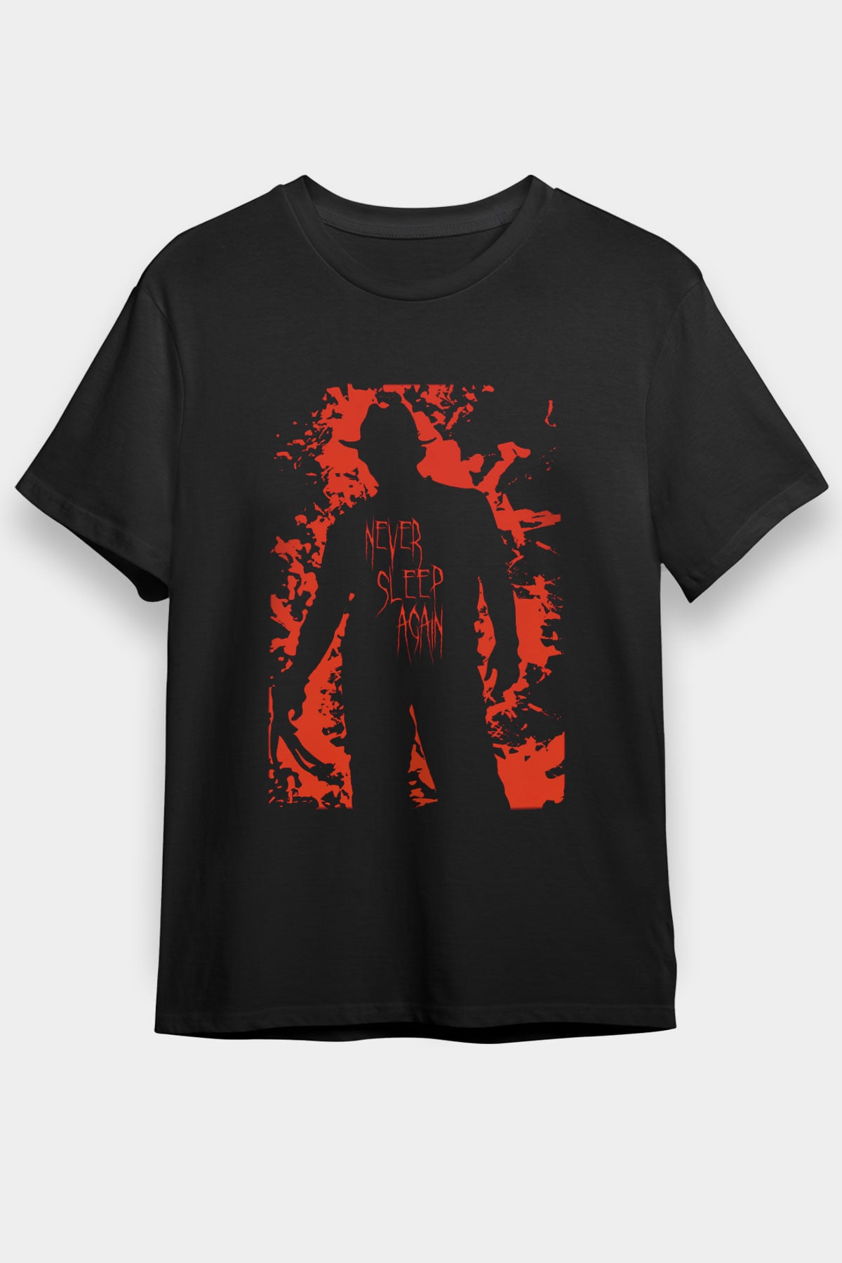 Nightmare on Elm Street Elm Sokağı Siyah Unisex Tişört