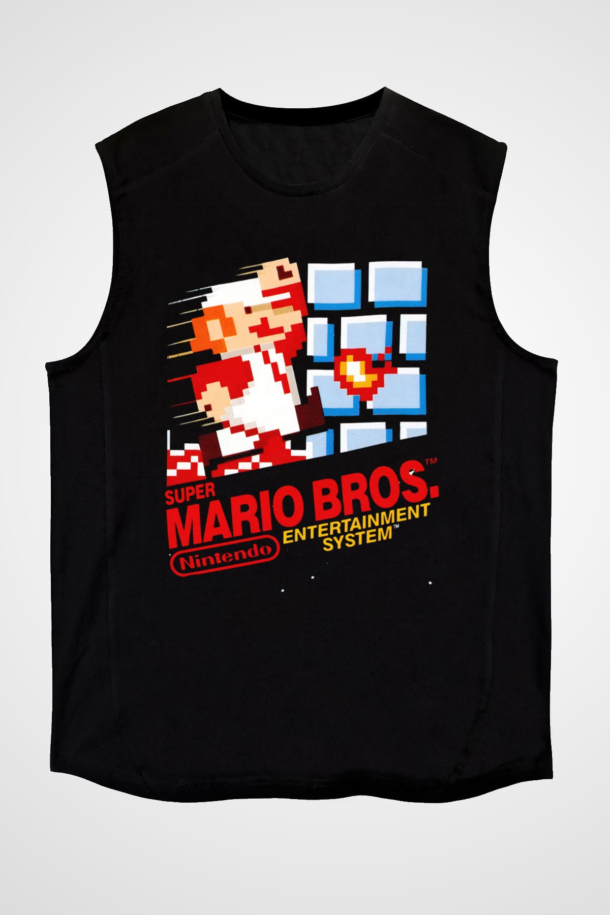 Nintendo Siyah Unisex Kolsuz Tişört