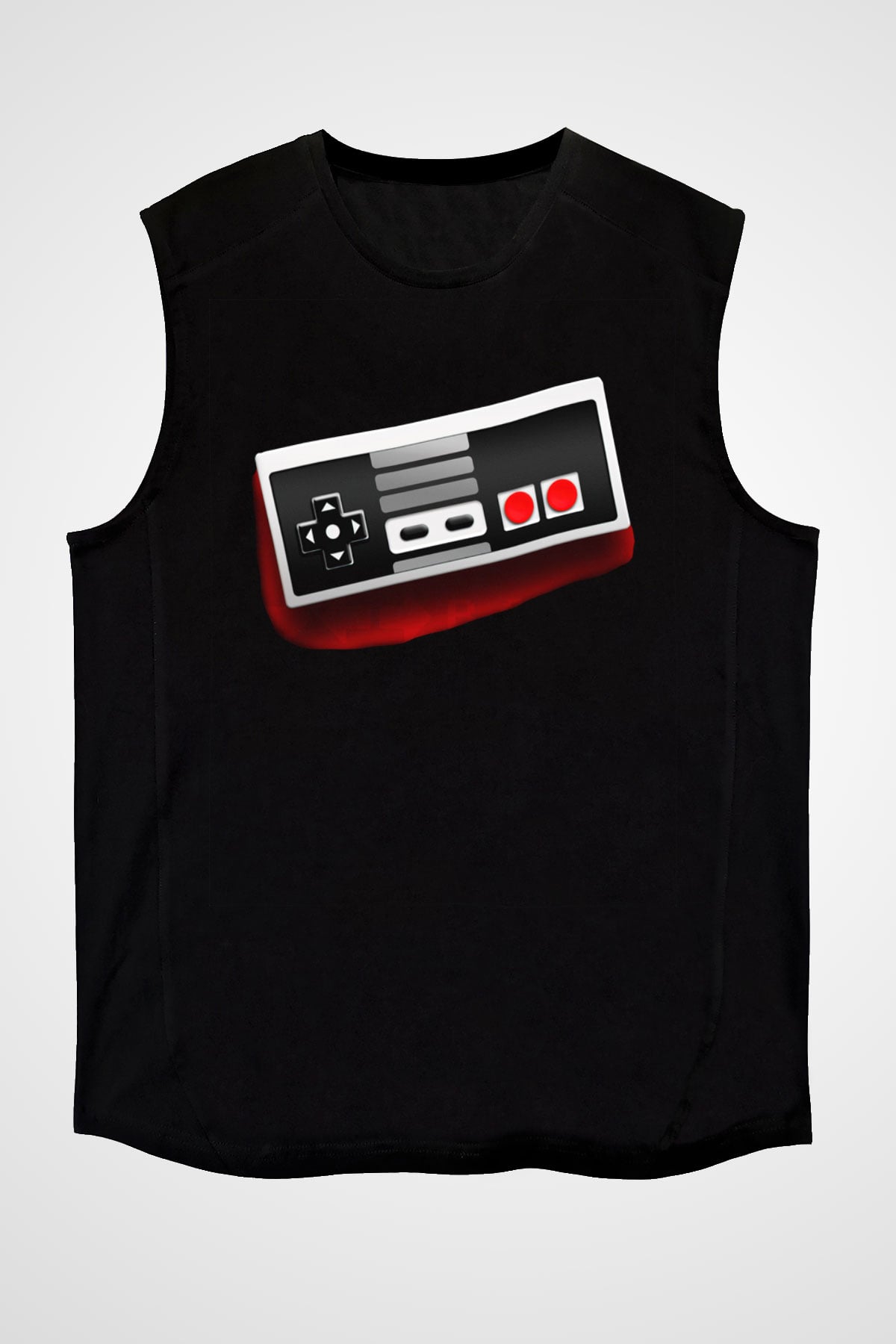 Nintendo Siyah Unisex Kolsuz Tişört