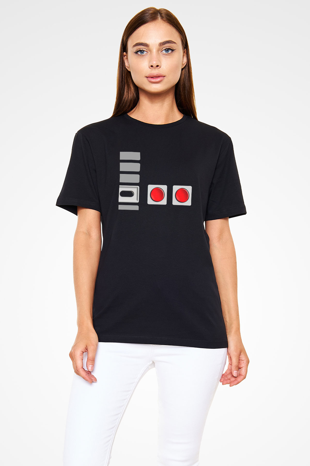 Nintendo Siyah Unisex Tişört