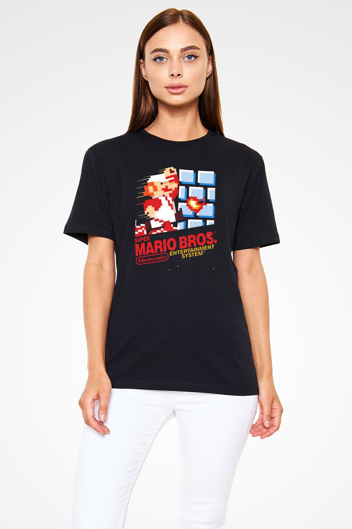 Nintendo Siyah Unisex Tişört T-Shirt