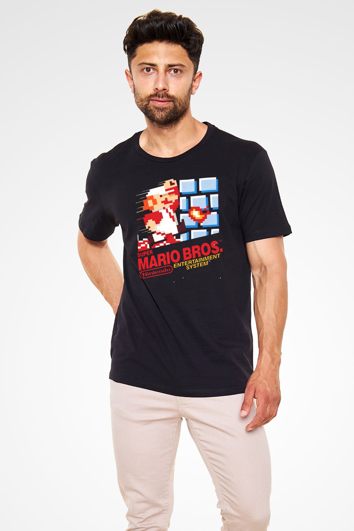 Nintendo Siyah Unisex Tişört T-Shirt