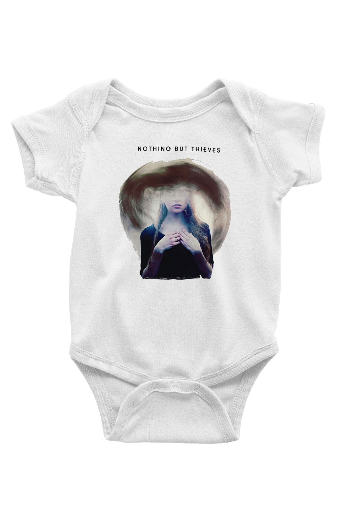Nothing But Thieves Baskılı Beyaz Unisex Bebek Body - Zıbın
